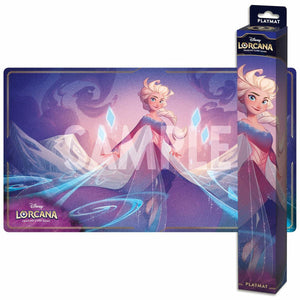 Ravensburger Disney Lorcana TCG Playmat Featuring Elsa – The Fifth Spirit by Lisanne Koeteeuw | Protects Cards | Versatile Game, Desk, or Mouse Pad | Durable Non-Slip Surface | Suitable for Ages 8+
