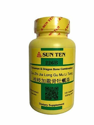 Sun Ten - Cinnamon & Dragon Bone Combination Capsules/GUI Zhi Jia Long Gu Mu Li Tang/桂枝加龍骨牡蠣湯
