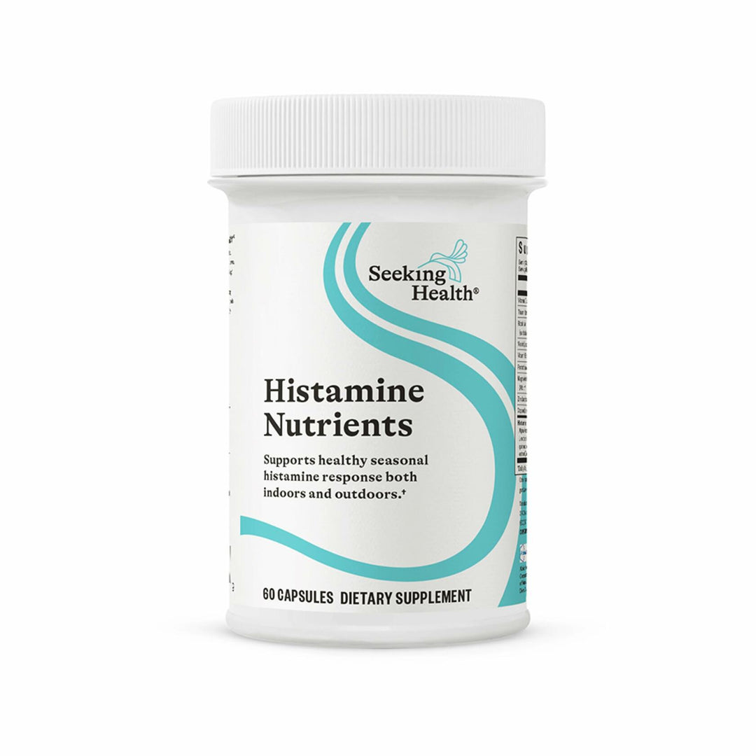 Seeking Health Histamine Nutrients - Seasonal Histamine Support Supplement with Vitamin B1, Zinc, &amp; Vitamin B3 - Aids Histamine Response - 60 Capsules - The Oasis of Health