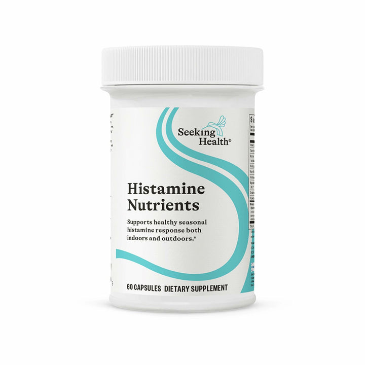 Seeking Health Histamine Nutrients - Seasonal Histamine Support Supplement with Vitamin B1, Zinc, &amp; Vitamin B3 - Aids Histamine Response - 60 Capsules - The Oasis of Health