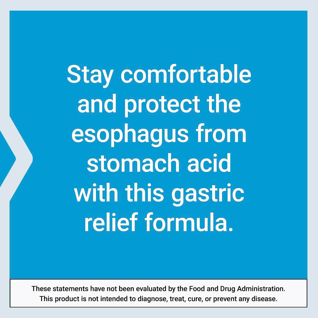 Life Extension Esophageal Guardian, alginic Acid, Potassium Bicarbonate, get Long-Lasting Relief from gastric Distress, Vegetarian, Non-GMO, Gluten-Free, 60 Vegetarian chewable Tablets - The Oasis of Health