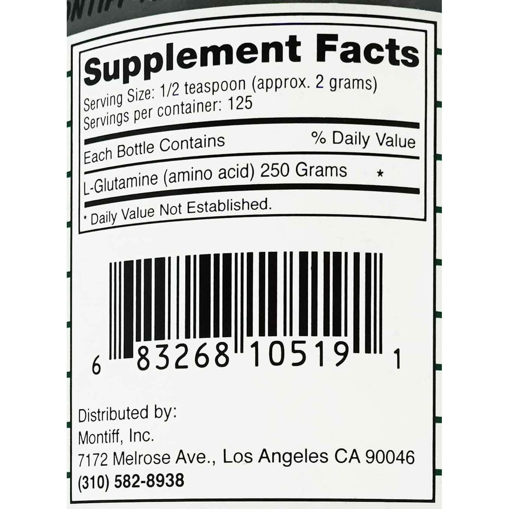 Pure L Glutamine 250 GMS - The Oasis of Health