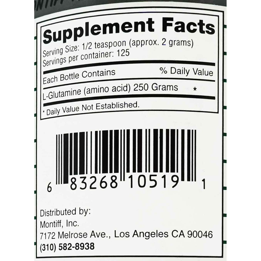 Pure L Glutamine 250 GMS - The Oasis of Health