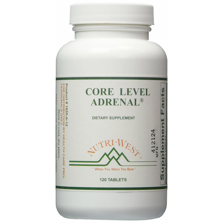 Nutri-West - Core Level Adrenal - 120 - The Oasis of Health