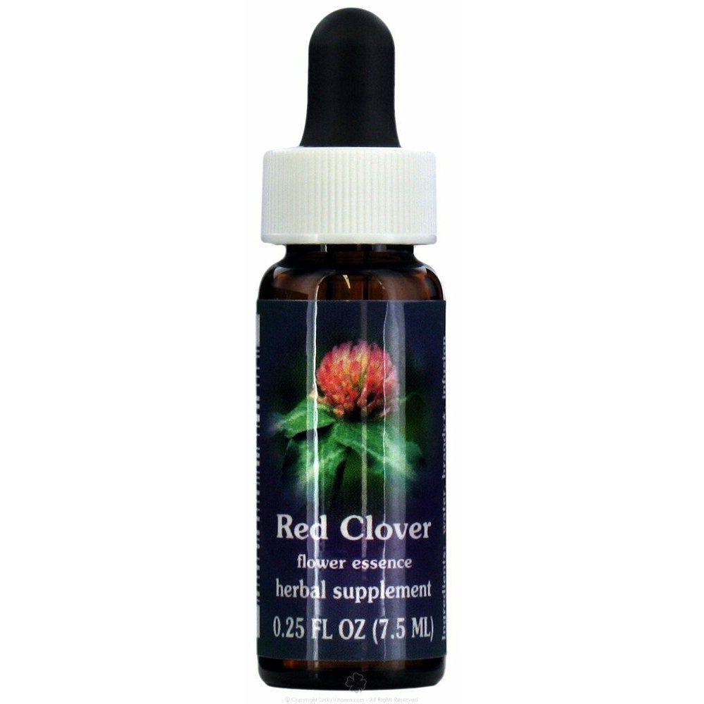 Flower Essence Services Supplement Dropper, Red Clover, 0.25 Ounce - The Oasis of Health