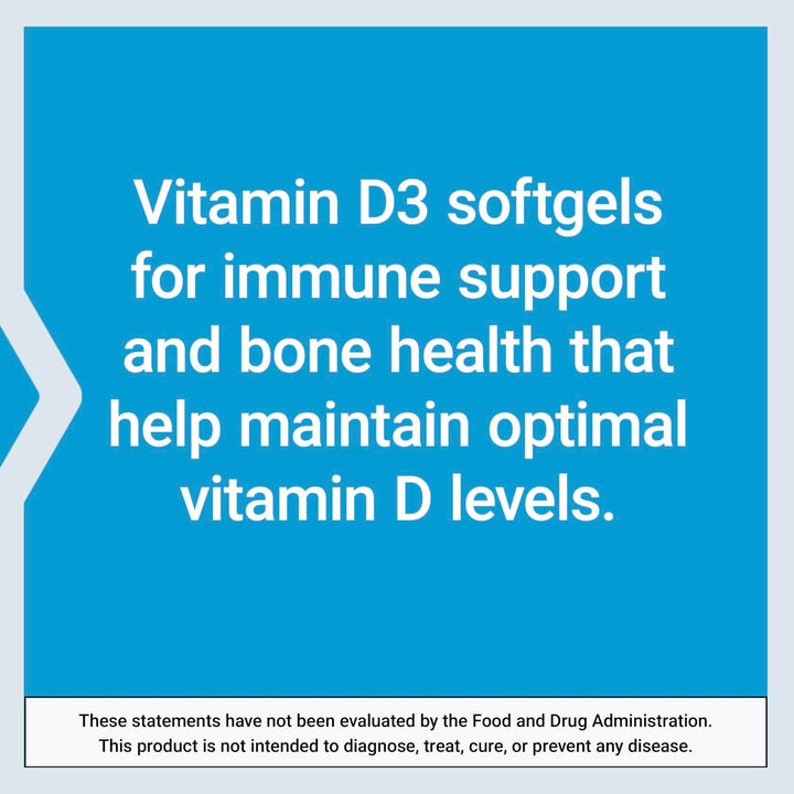 Life Extension Vitamin D3 25 mcg (1000 IU), Immune System Support, Bone Health, Whole-Body Health, Value Size, Gluten-Free, Non-GMO, 250 softgels - The Oasis of Health