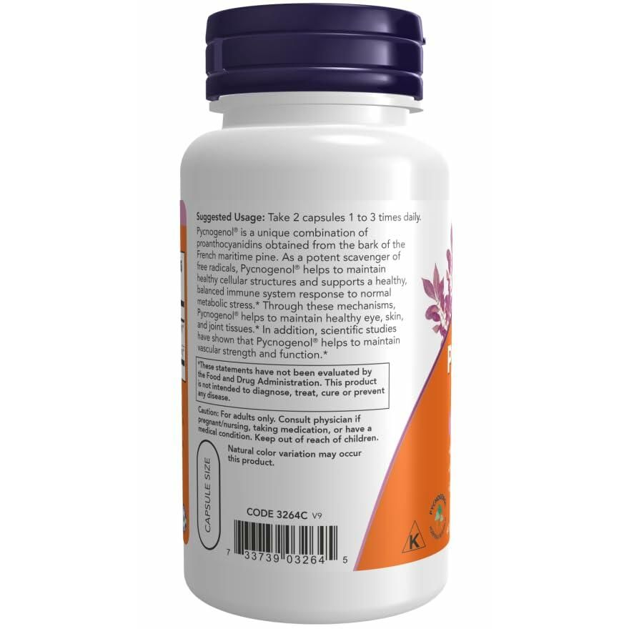 Pycnogenol 30 mg 60 Capsules (Pack of 2) - The Oasis of Health