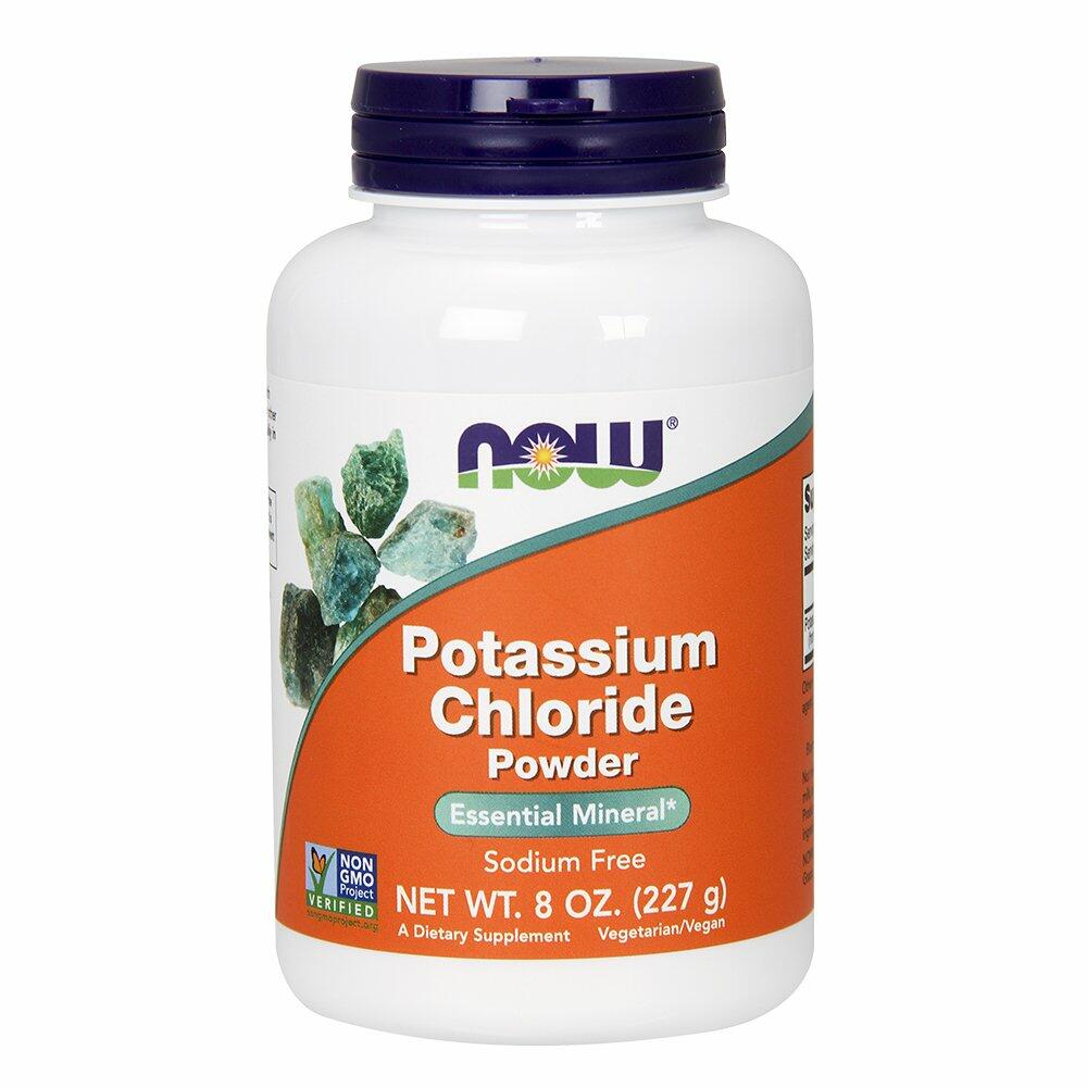 Now Foods: Potassium Chloride Powder Table Salt Substitute, 8 oz (2 pack) - The Oasis of Health