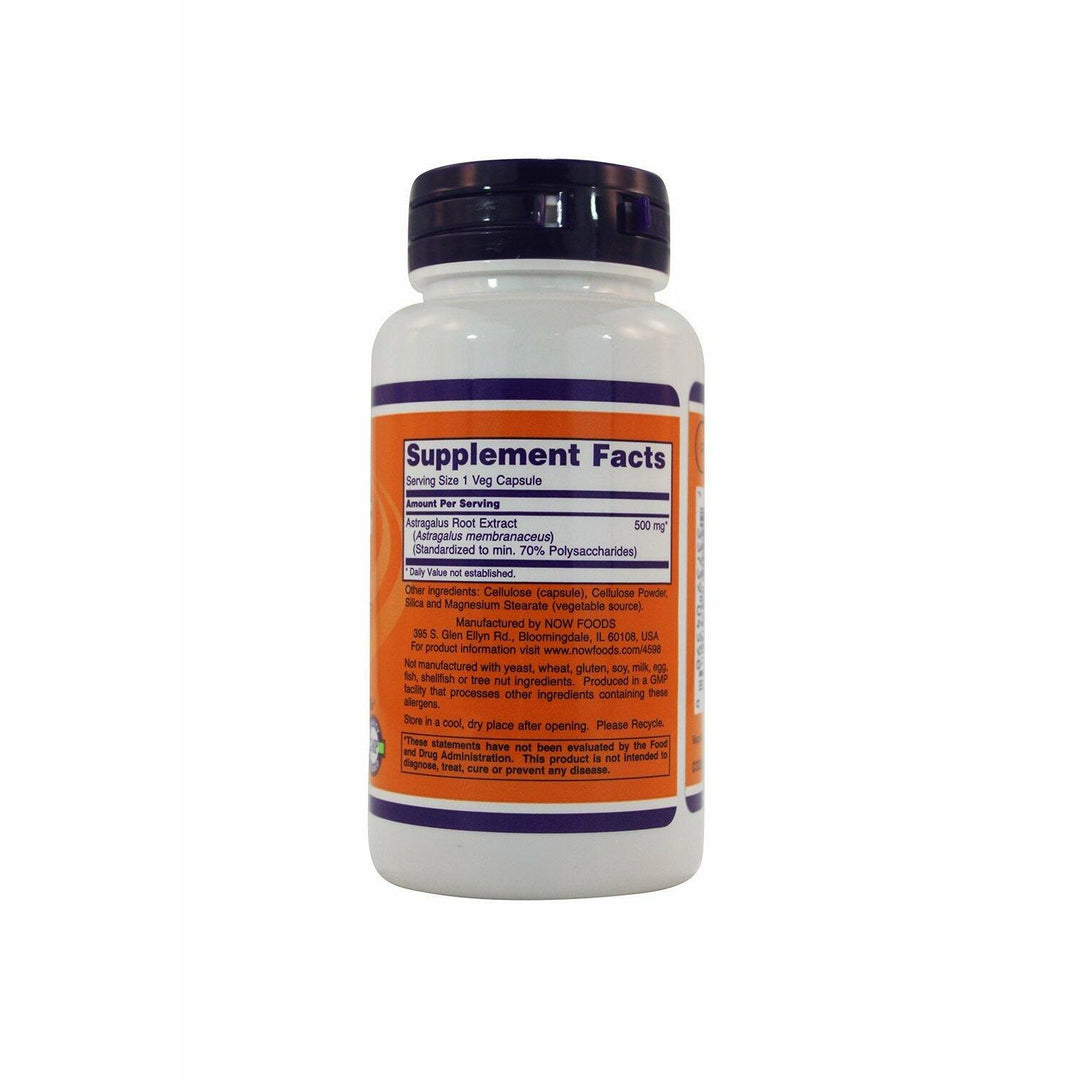 NOW Foods: Astragalus Extract, 90 Veg Capsules (3 Pack - The Oasis of Health