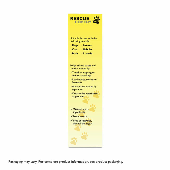 Bach - Rescue Remedy Natural Stress Relief For Pets - 20ml - 2 Pack - The Oasis of Health