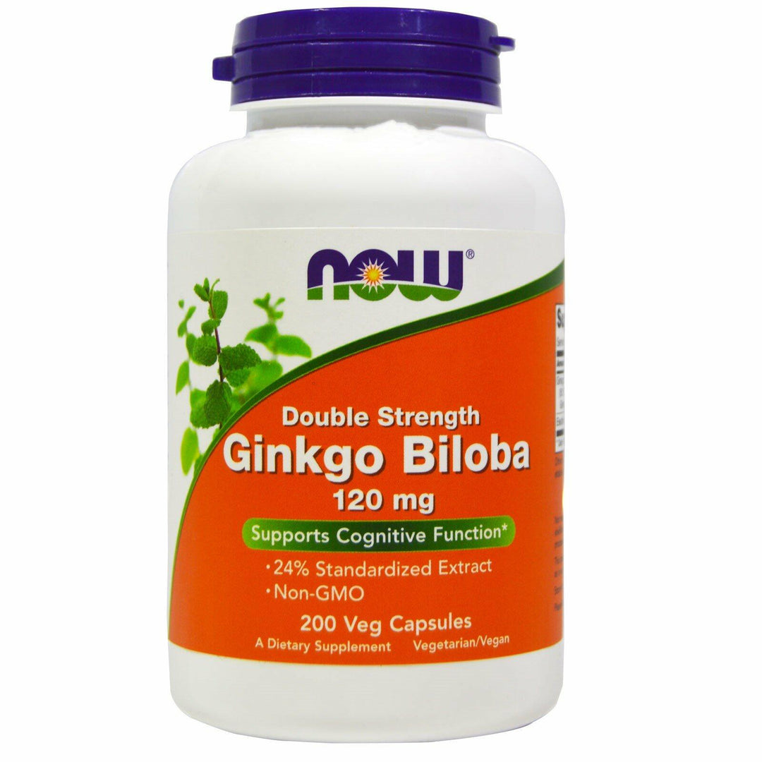 Ginkgo Biloba 120mg 200 VegiCaps (Pack of 2) - The Oasis of Health