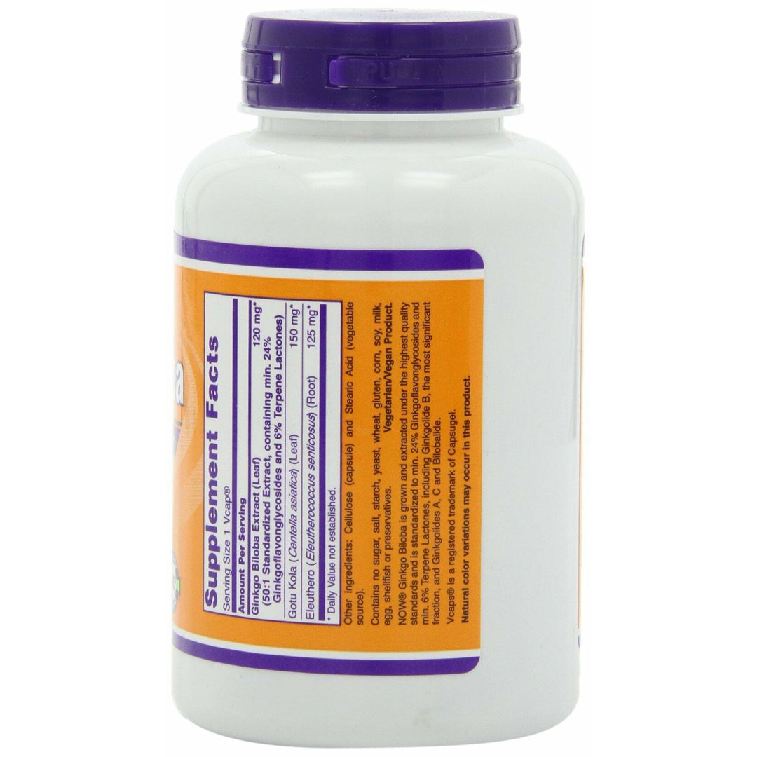 Ginkgo Biloba 120mg 200 VegiCaps (Pack of 2) - The Oasis of Health