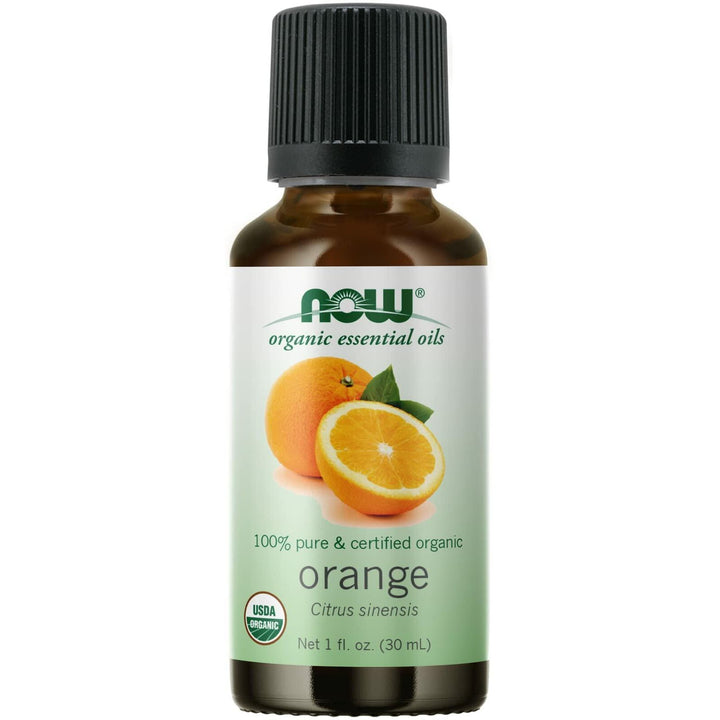 Now Foods, Organic Essential Oils, Orange, 1 fl oz (30 ml) - The Oasis of Health