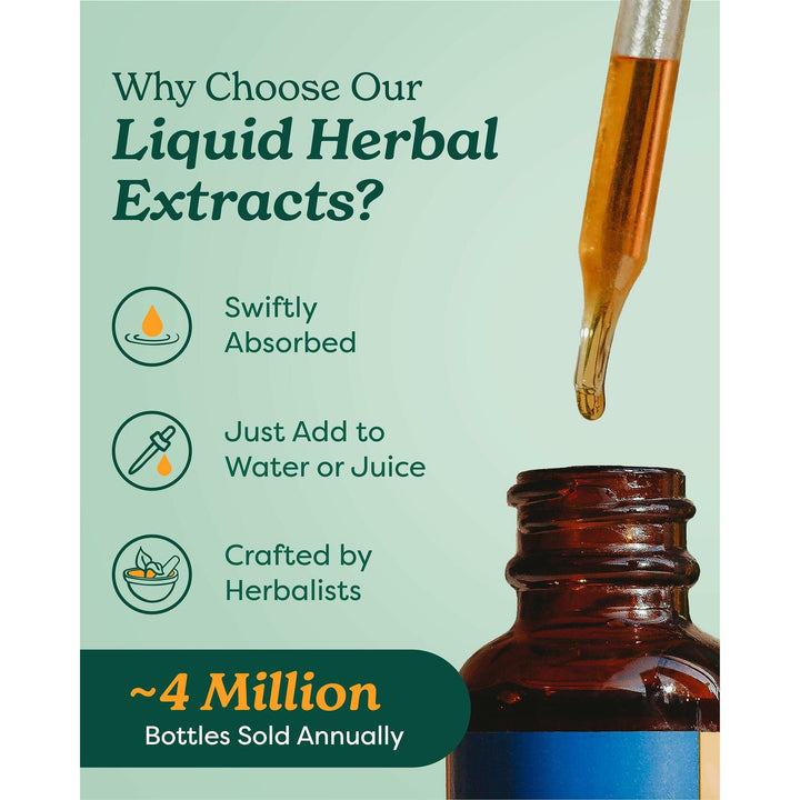 Herb Pharm Mind Soother: Holy Basil: Liquid Kava Supplement to Support Calm &amp; Relaxation, Stabilizing Support for Nervous System, Made with Noble Kava &amp; Lavender Flower, Vegan, Gluten-Free, 4 oz* - The Oasis of Health