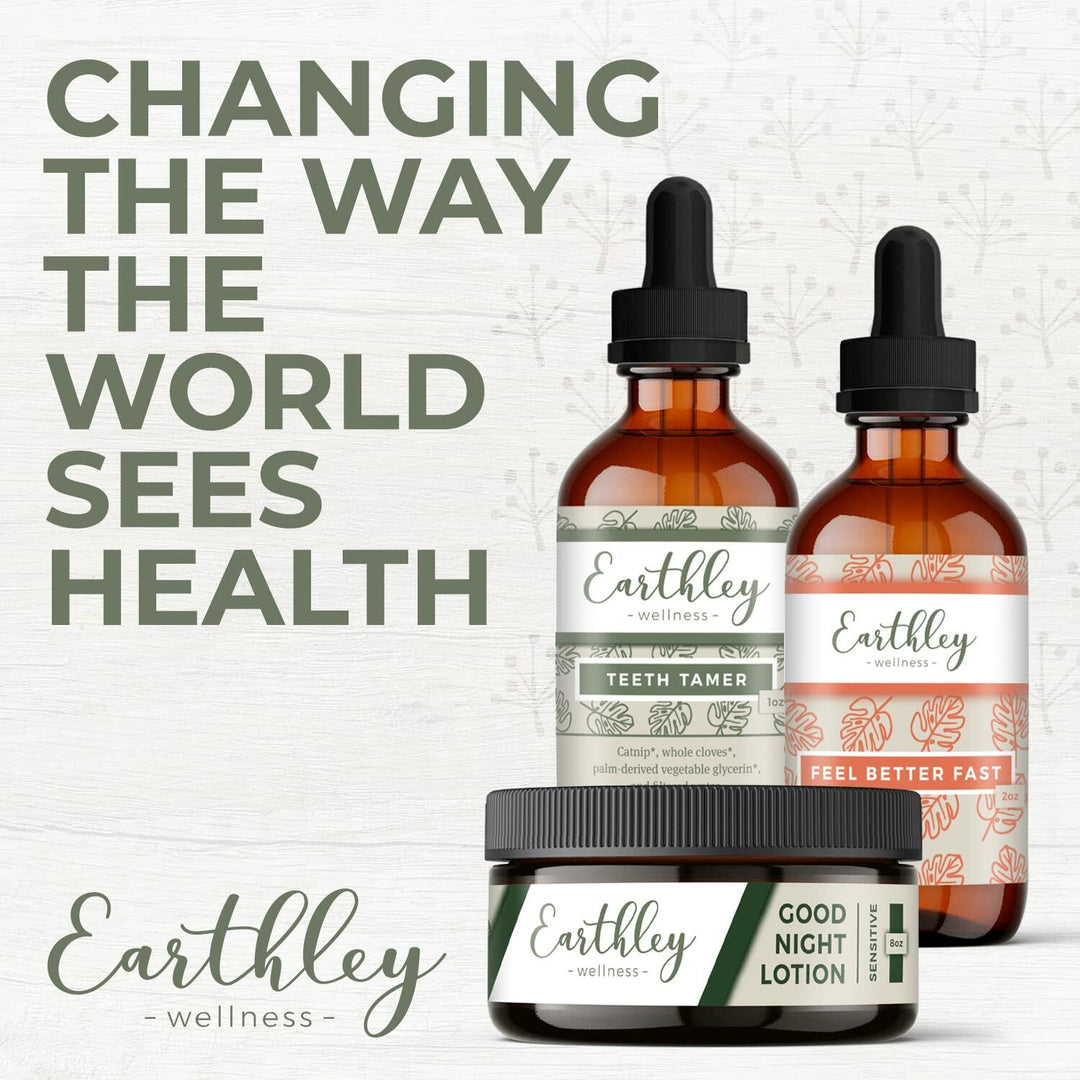 Earthley Wellness Super Foods Powder, Organic Berry Blend with Ginger, Burdock Root, Chaga Mushroom, Prebiotics, Antioxidants, and Gut Health Support for Immune, Heart, and Sleep Health (4 oz) - The Oasis of Health