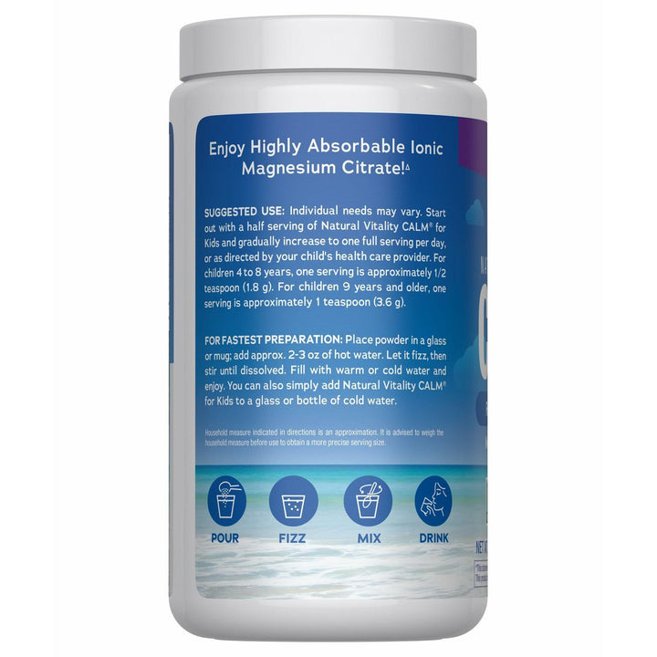Natural Vitality Kids Calm Specifics, 6 OZ - The Oasis of Health