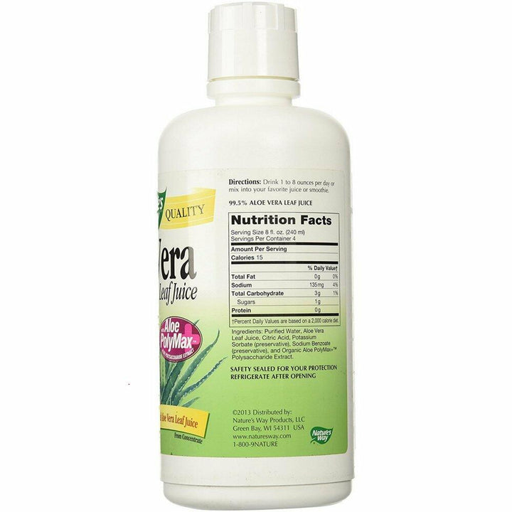 Organic Aloe Vera Juice 6 pack - The Oasis of Health