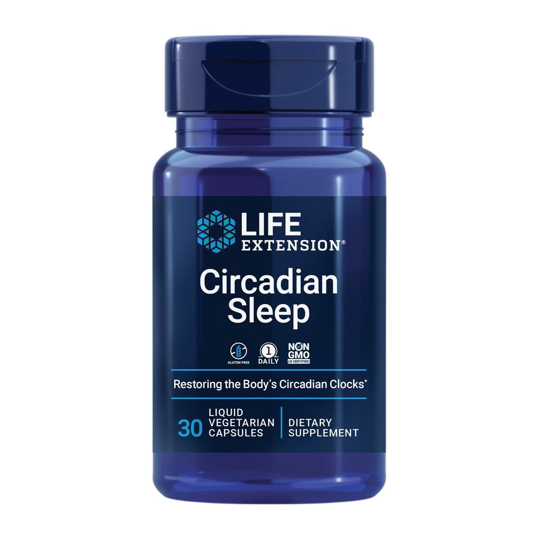 Life Extension Circadian Sleep, nobiletin Citrus Extract, Sleep Support, Sleep Health, Restore Your Body&