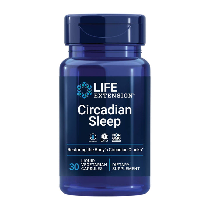 Life Extension Circadian Sleep, nobiletin Citrus Extract, Sleep Support, Sleep Health, Restore Your Body&