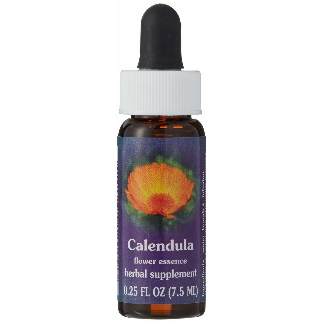 Flower Essence Services Calendula Dropper, 0.25 Ounce - The Oasis of Health