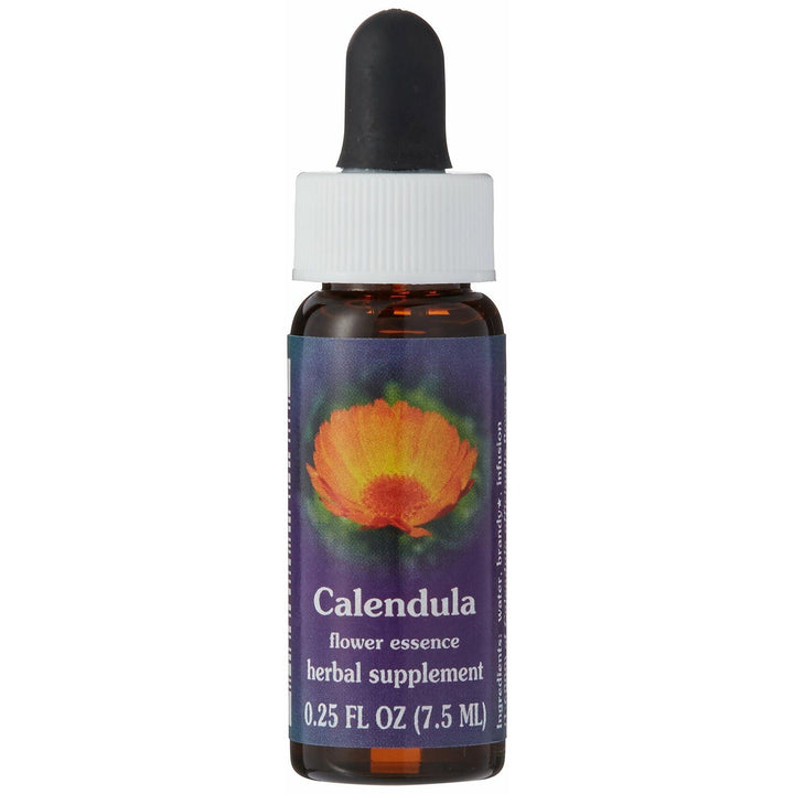 Flower Essence Services Calendula Dropper, 0.25 Ounce - The Oasis of Health