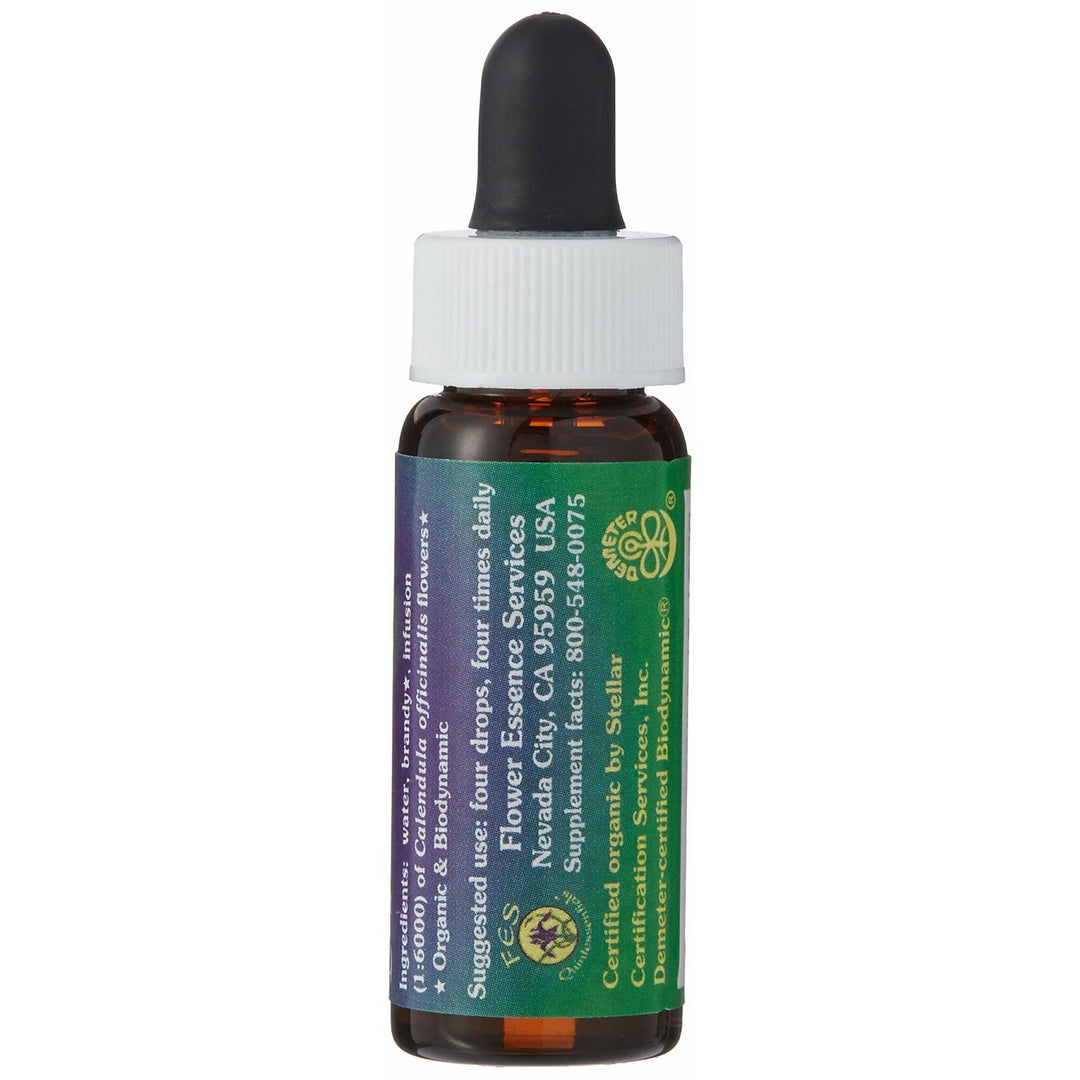Flower Essence Services Calendula Dropper, 0.25 Ounce - The Oasis of Health