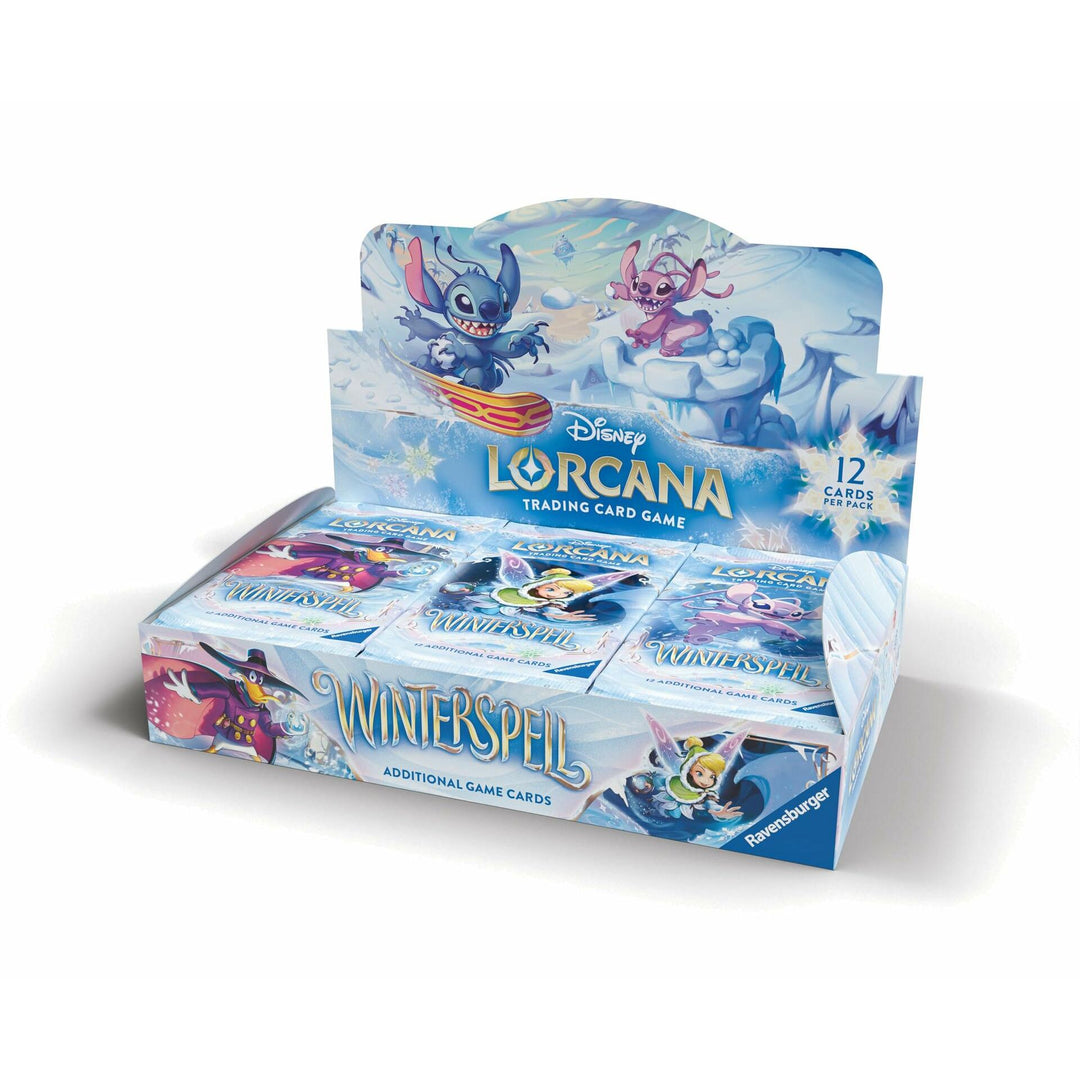 Ravensburger Disney Lorcana TCG: Winterspell Booster Pack Display - 24 Packs with 12 Trading Cards Each - 288 Cards Total - Ideal for Collectors &amp; Disney Fans - Suitable for Ages 8+ - The Oasis of Health