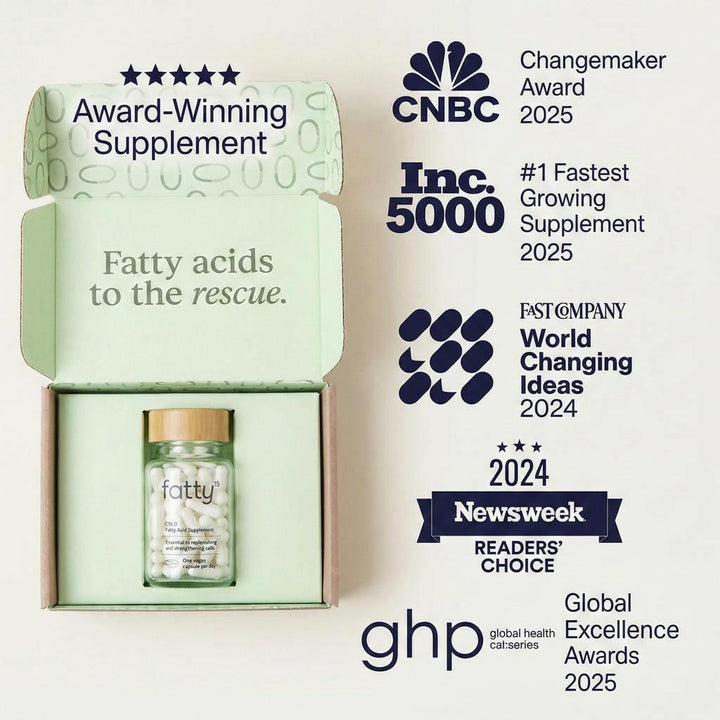 Fatty15 C15:0 Pentadecanoic Acid Supplement The Longevity Nutrient - 90 Vegan Capsules - 3x Cellular Benefits of Fish Oil Omega 3 Supplements - Gut Health, Liver Support, & Mitochondrial Health - The Oasis of Health