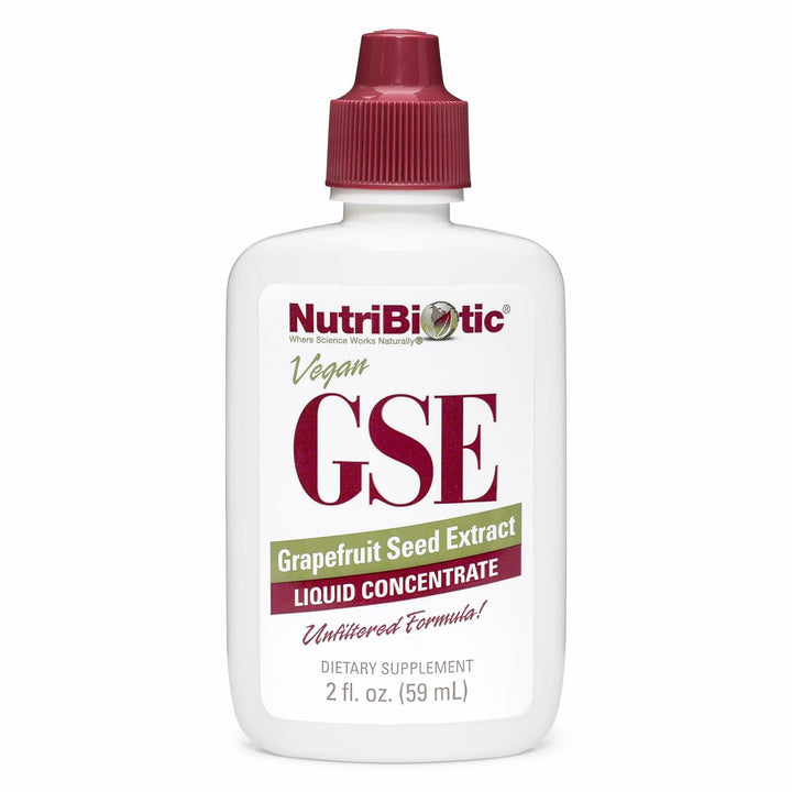 NutriBiotic – GSE, 2 Oz Liquid | The Original Grapefruit Seed Extract Premium Concentrate with Bioflavonoids | Potent Immune &amp; Overall Health Support | Vegan, Gluten Free, Non-GMO - The Oasis of Health