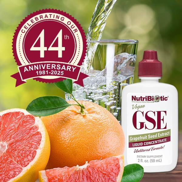 NutriBiotic – GSE, 2 Oz Liquid | The Original Grapefruit Seed Extract Premium Concentrate with Bioflavonoids | Potent Immune &amp; Overall Health Support | Vegan, Gluten Free, Non-GMO - The Oasis of Health