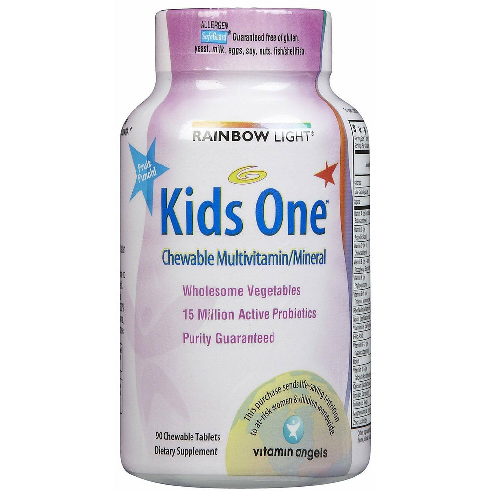 Rainbow Light Kids One Multivitamin 90 tab ( Multi-Pack) - The Oasis of Health