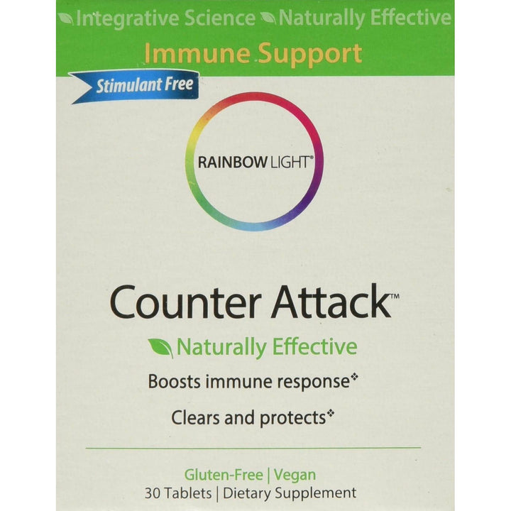 Rainbow Light Counter Attack, 30 Count (Pack of 3) - The Oasis of Health