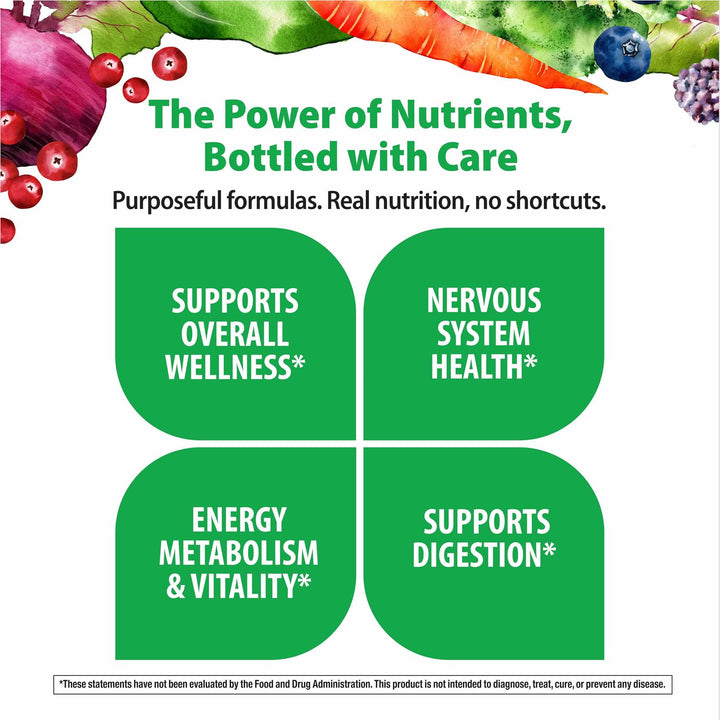 Rainbow Light Womens One + Multivitamin 50 Plus | 90 Caplets | Supports Menopause | Real Food Nutrients, Digestive Enzymes &amp; Probiotics - The Oasis of Health
