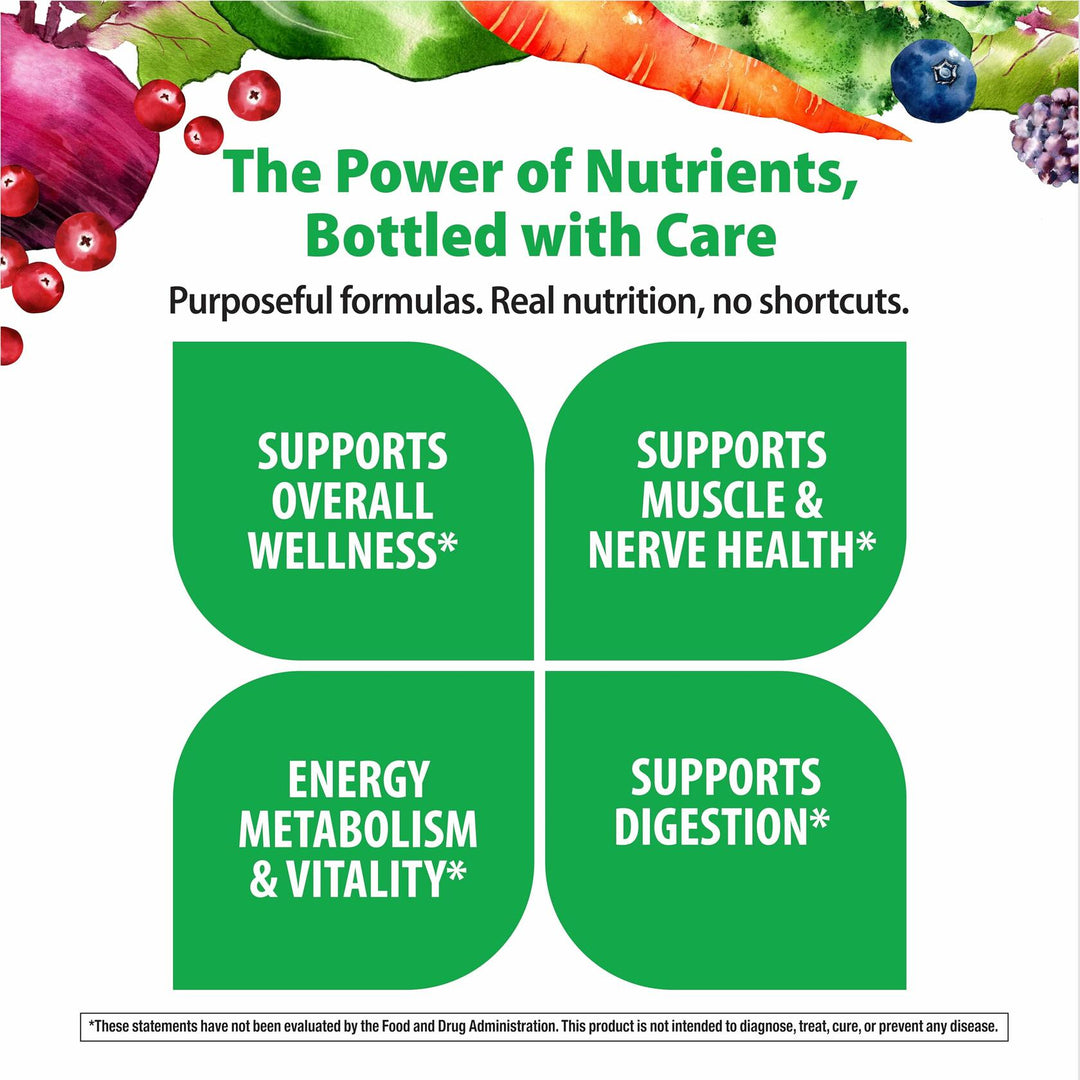Rainbow Light Mens Multivitamin One + for 50 Plus | 90 Caplets | Supports Muscle Health | with Vitamins C, D, and Zinc | Real Food Nutrients, Digestive Enzymes &amp; Probiotics - The Oasis of Health