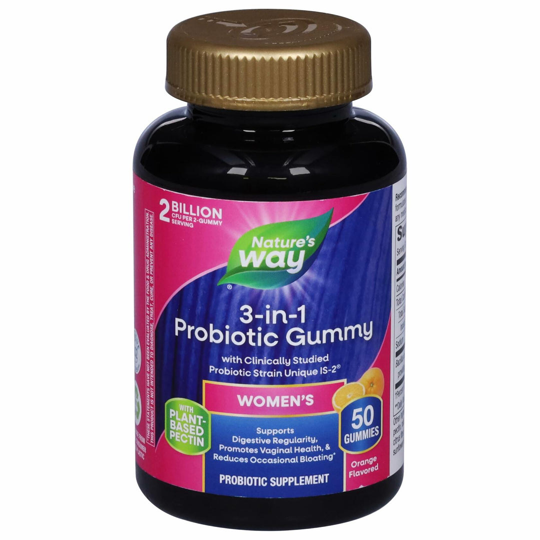Natures Way, Probiotic Gummy 3 in 1, 50 Count - The Oasis of Health