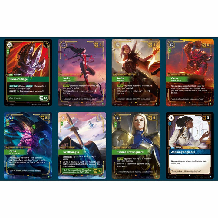 Riftbound: League of Legends TCG Spiritforged - Booster Display - 24 Booster Packs (14 Cards Ea), Deck-Building Trading Card Game, Randomly Assorted - The Oasis of Health