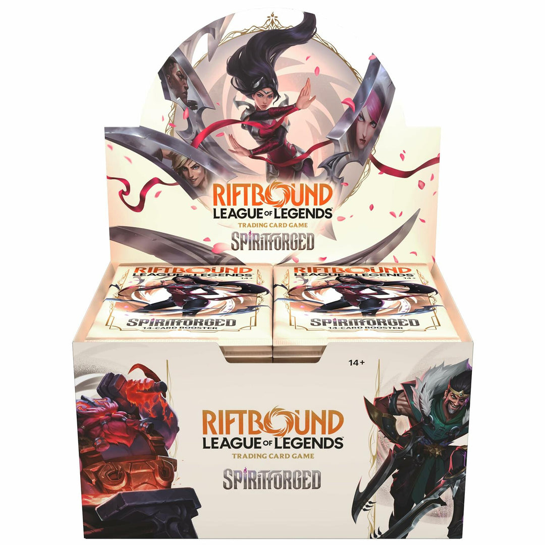 Riftbound: League of Legends TCG Spiritforged - Booster Display - 24 Booster Packs (14 Cards Ea), Deck-Building Trading Card Game, Randomly Assorted - The Oasis of Health