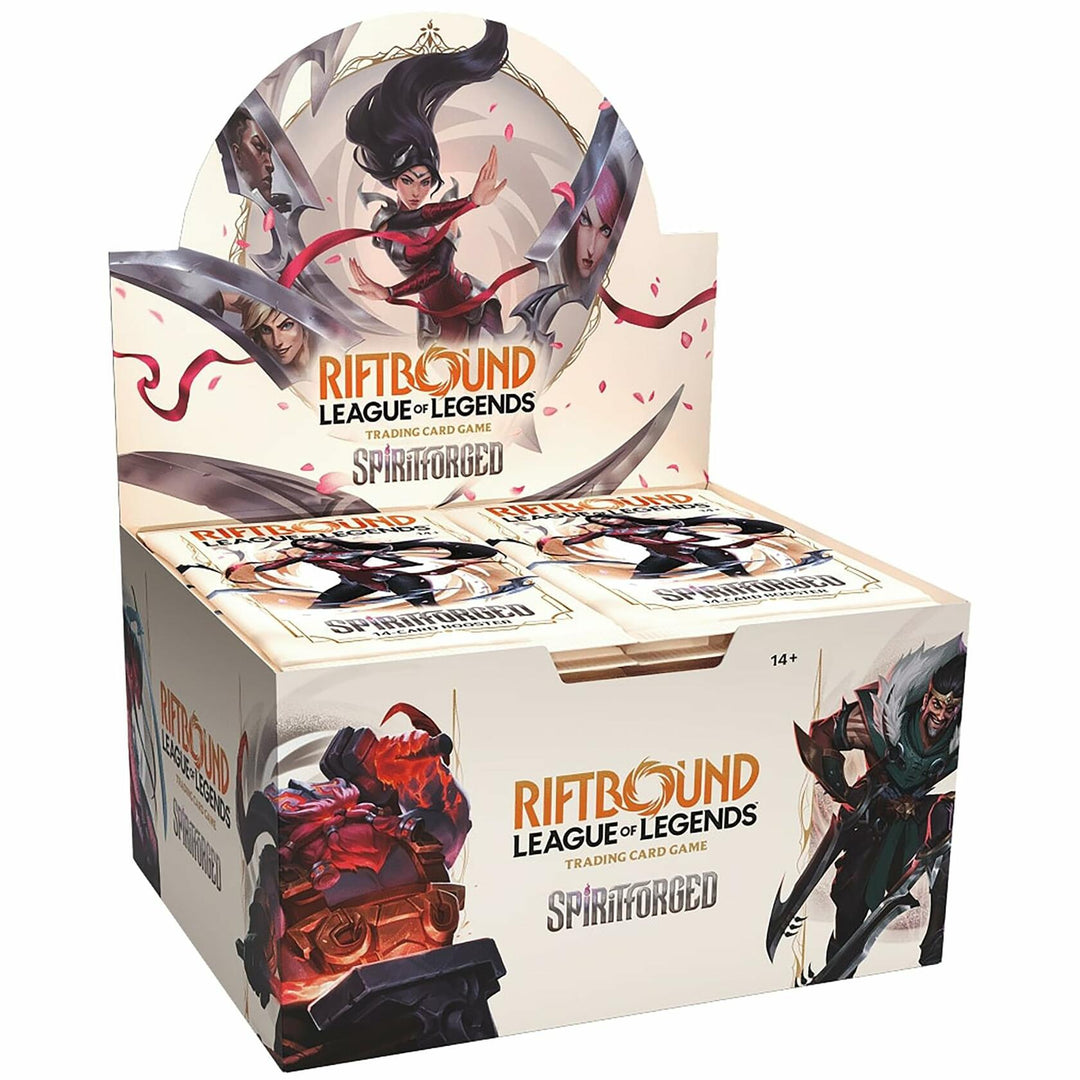 Riftbound: League of Legends TCG Spiritforged - Booster Display - 24 Booster Packs (14 Cards Ea), Deck-Building Trading Card Game, Randomly Assorted - The Oasis of Health