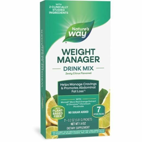 153987 Weight Management Citrus Drink Mix - 7 Packets - The Oasis of Health