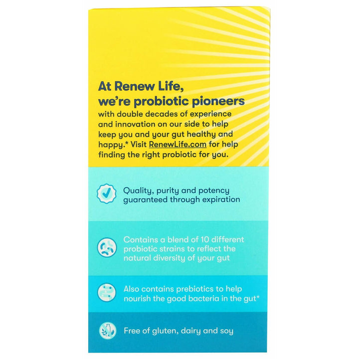 Renew Life Ultimate Flora Adult Ultimate Care Probiotic, 200 Billion, 7 Packets (Package May Vary) - The Oasis of Health