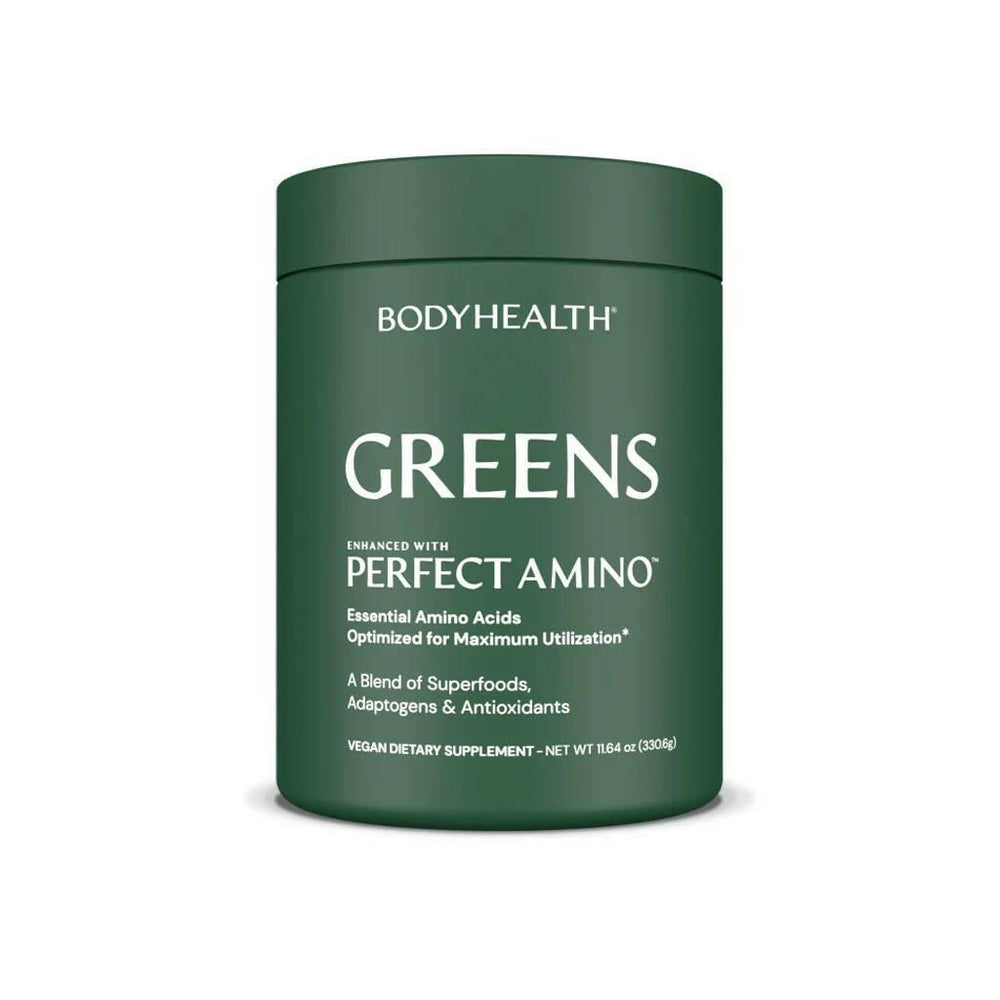 Perfect Greens Formula, 30 scoops. BLENDS: Juice, Garden, Glucose, Fiber, Priobiotic, Digestive, Anti-Inflammatory, Antioxident, Detox & more - The Oasis of Health