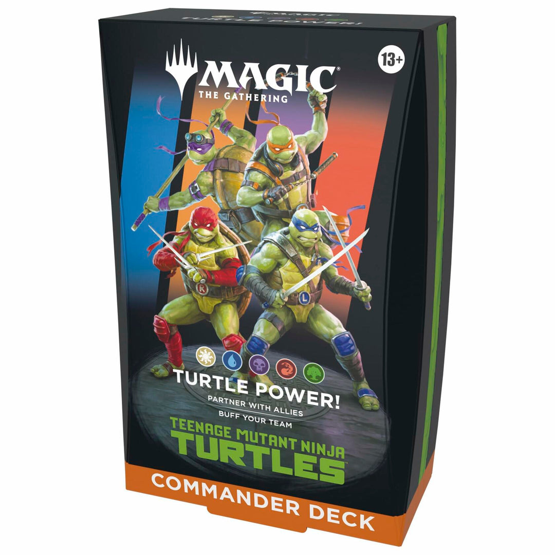Magic: The Gathering | Teenage Mutant Ninja Turtles - Commander Deck - Turtle Power! | Collectible Trading Card Game - The Oasis of Health