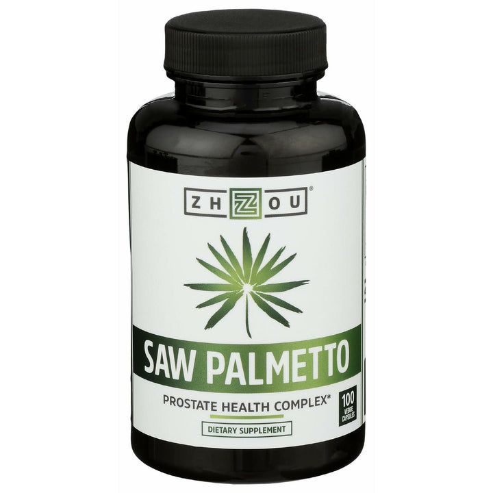 ZHOU NUTRITION Saw Palmetto Prostate Health Complex, 100 CT