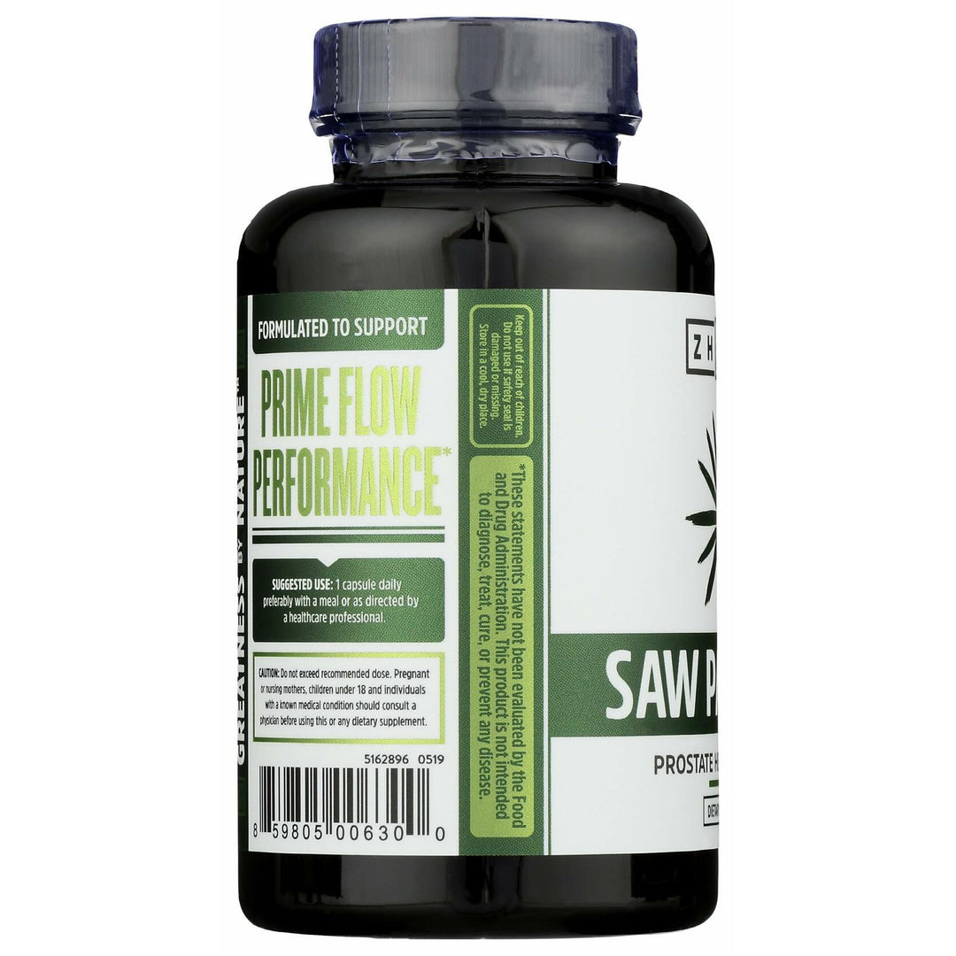 ZHOU NUTRITION Saw Palmetto Prostate Health Complex, 100 CT