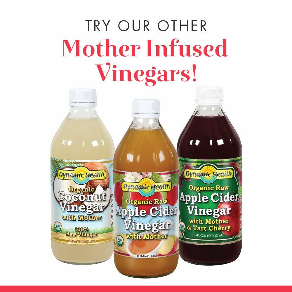 Dynamic Health Apple Cider Vinegar with the Mother and Natural Honey, 16 Ounce
