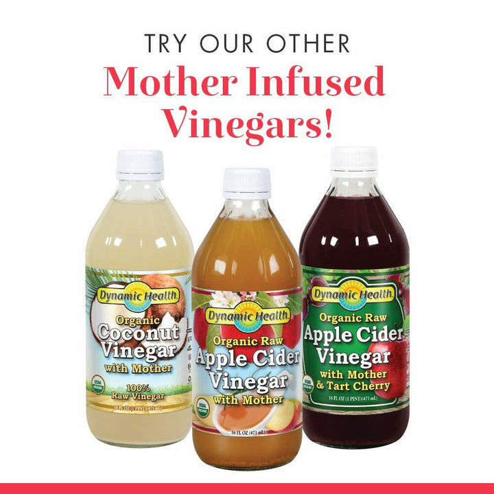 Dynamic Health Apple Cider Vinegar with the Mother and Natural Honey, 16 Ounce