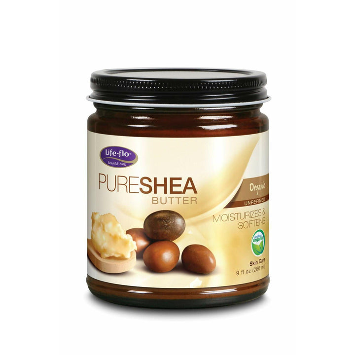 Life-Flo Pure Shea Butter Organic, 266 ml