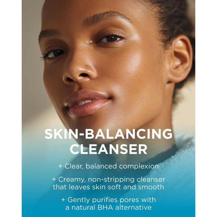Andalou Naturals Clear Skin Citrus Kombucha Gel Face Cleanser - With Argan Stem Cells, Probiotics, &amp; Aloe Vera to Remove Excess Oil &amp; Dull Surface Cells for More Radiant, Balanced Skin - 6 Fl Oz