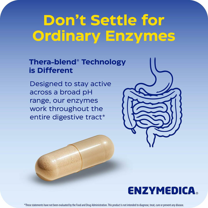 Enzymedica Digest Gold - Digestive Enzyme Supplement for Women &amp; Men, Enzyme Capsules for Digestion, Gut Health Support, Helps Gas &amp; Bloating, ATPro Energy Support, Maximum Strength, Vegan - 21 Caps