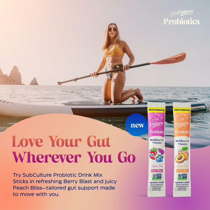 Enzymedica SubCulture Probiotic Supplement for Women - Women&